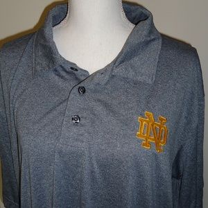 NOTRE DAME MENS POLO SHIRT GOLF SHIRT BRAND NEW